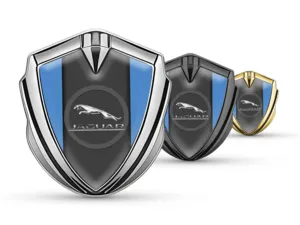 Jaguar Silicone Emblema Badge Stile Pro Inox